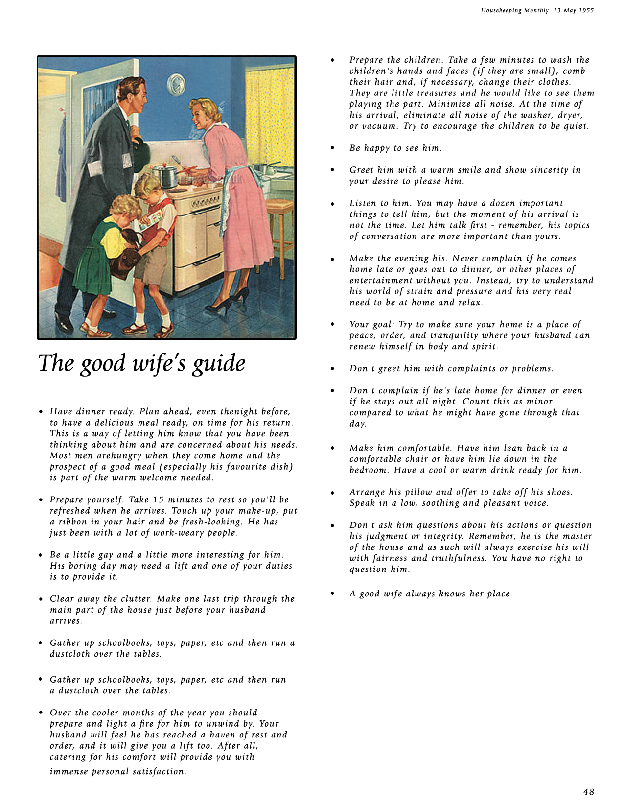 1950s Housewife Illustrations The Fedora Lounge 1950s-housewife-illustrations-the-fedora-lounge